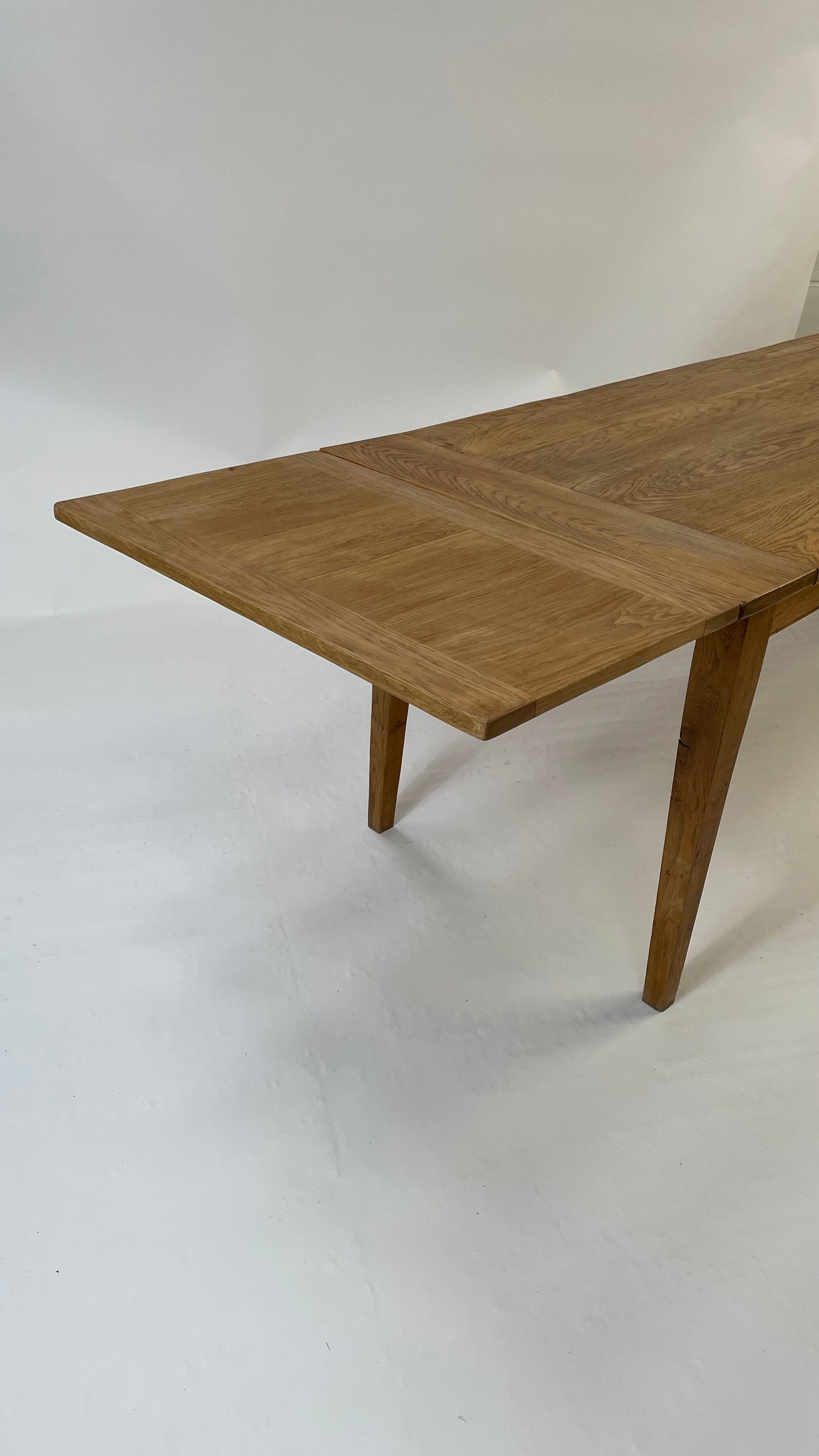 Large French Oak dining table