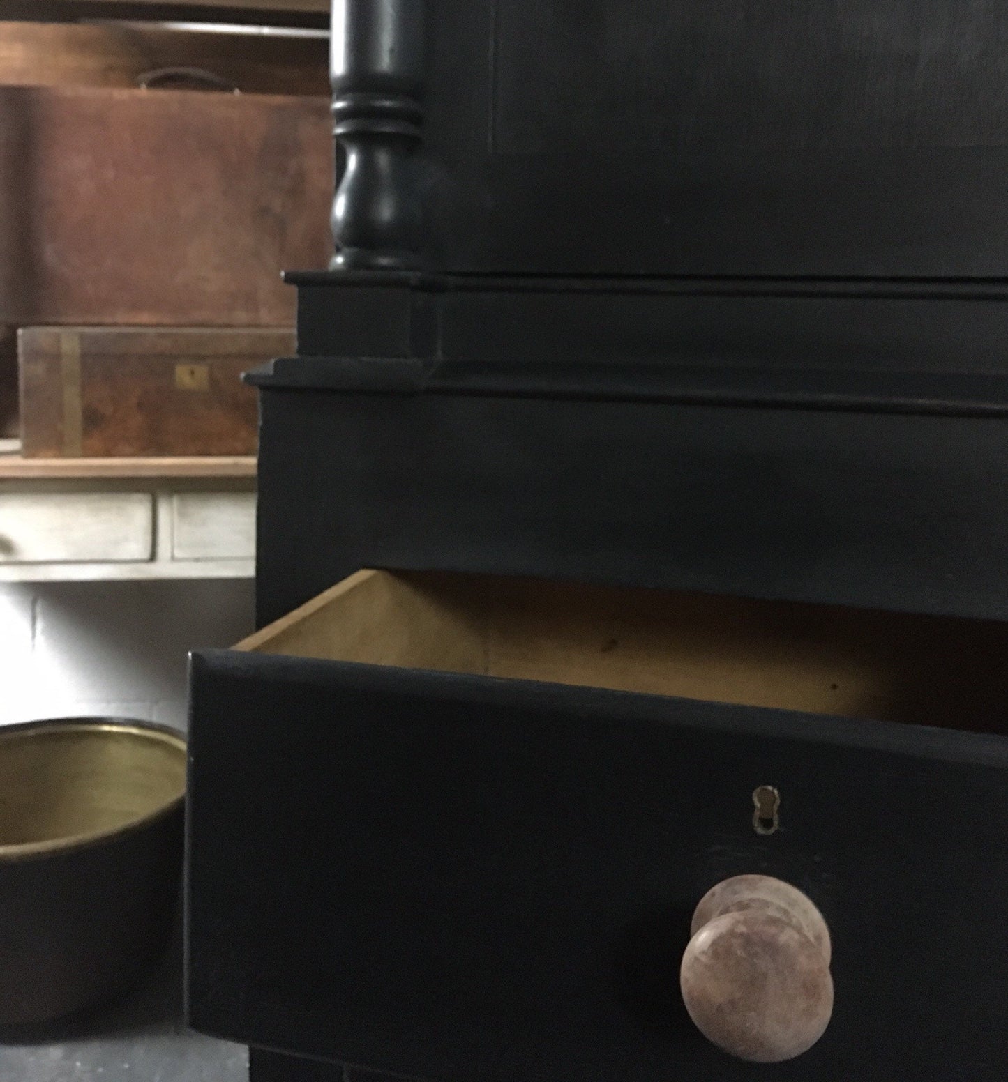 Antique housekeepers cupboard / cabinet