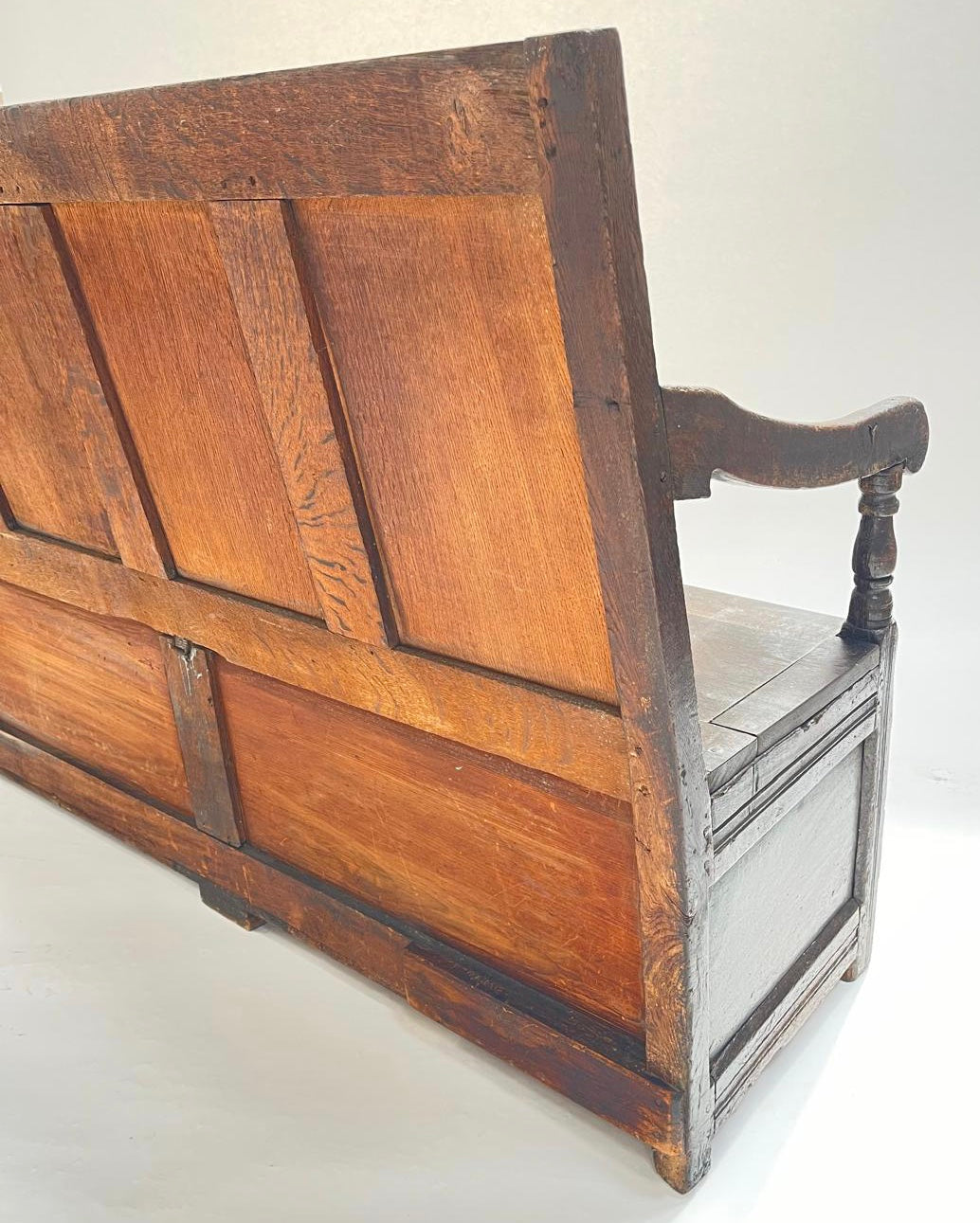 Antique Oak Settle