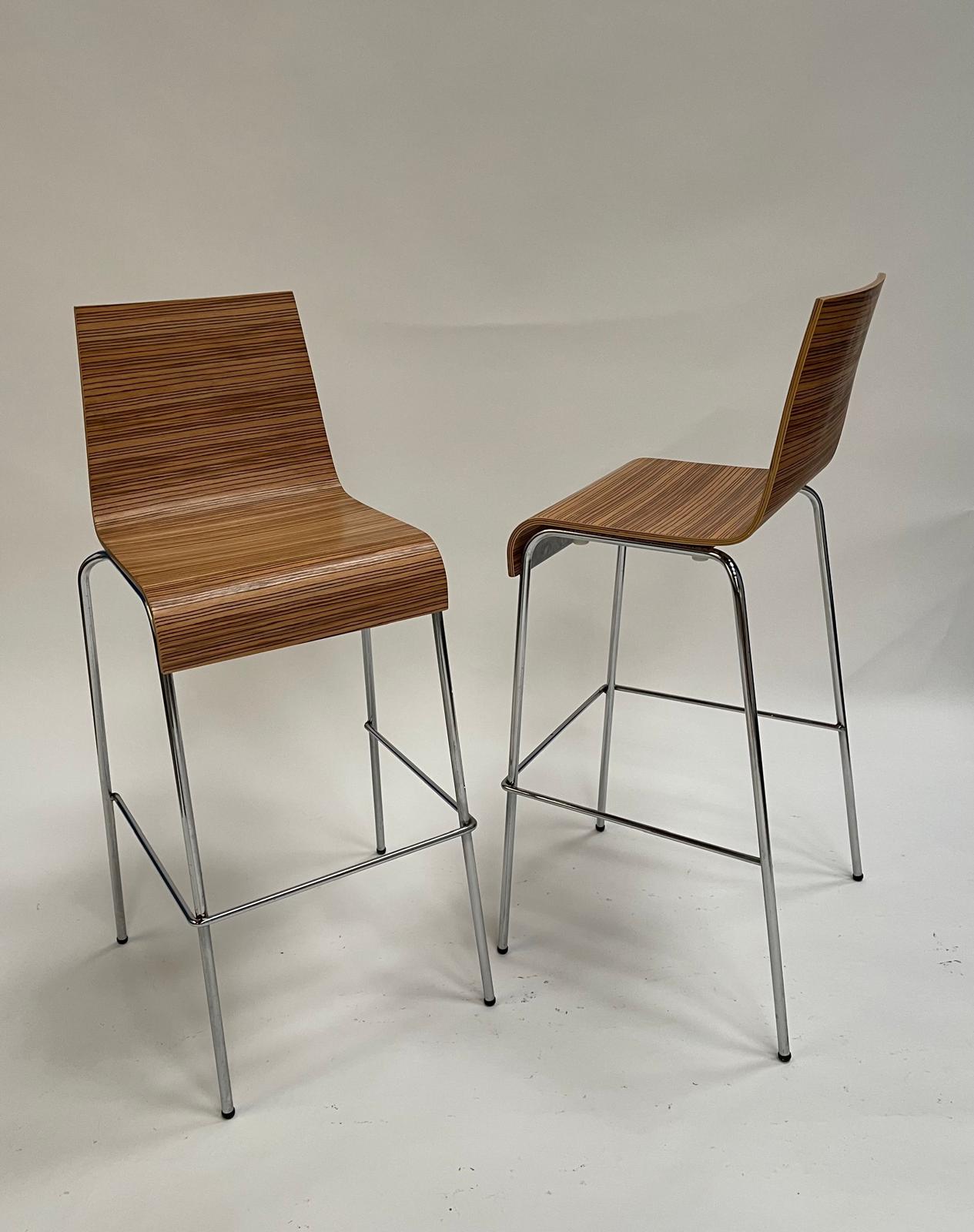 Vintage / retro high back bar stools