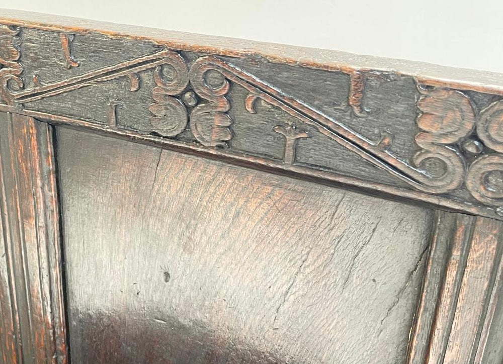 Antique Oak Settle