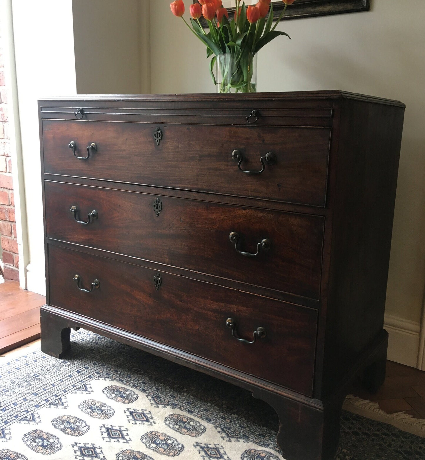 Antique linen press